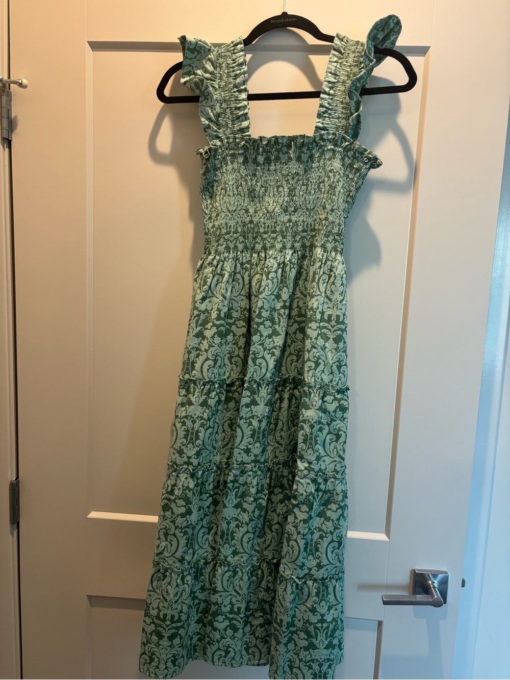 Hill House Home green nap dress